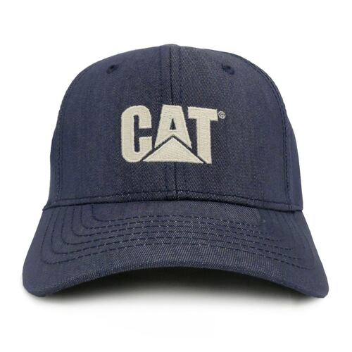 Gorra Cat Azul Mezclilla