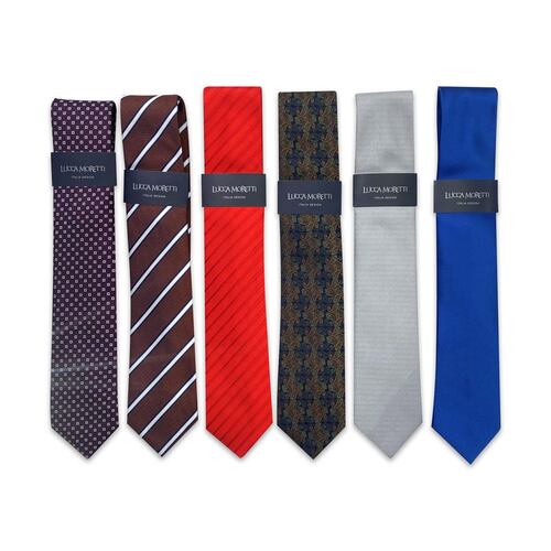 Corbata Lucca Moretti multicolor para hombre