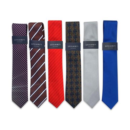 Corbata LUCCA MORETTI 7.5 Centímetros Para Hombre