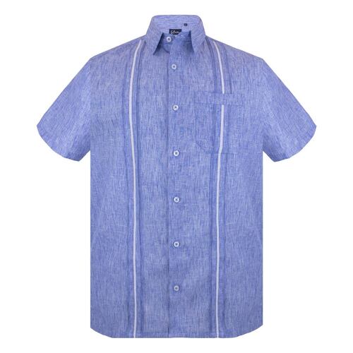 Guayabera G Candila Color Azul (Talla G)