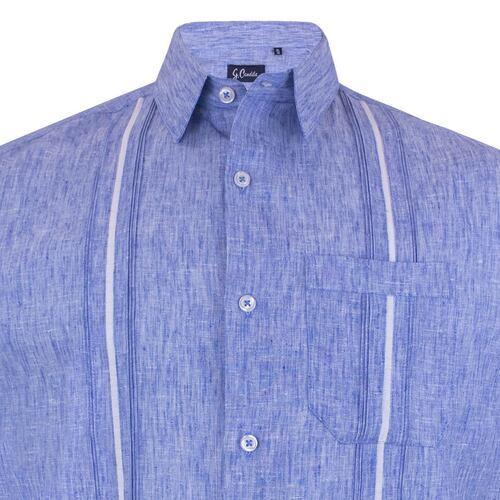 Guayabera G Candila Color Azul (Talla G)