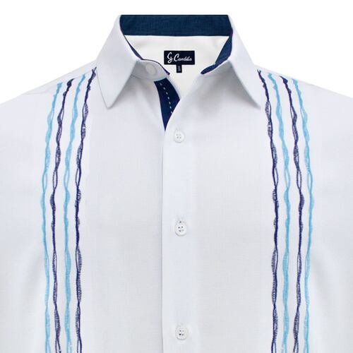 Guayabera G Candila Bordada para Hombre (Talla XG)