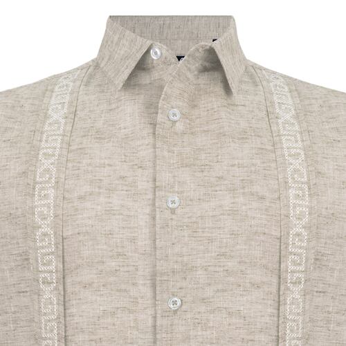 Guayabera GCANDILA Manga Corta Beige M Para Hombre