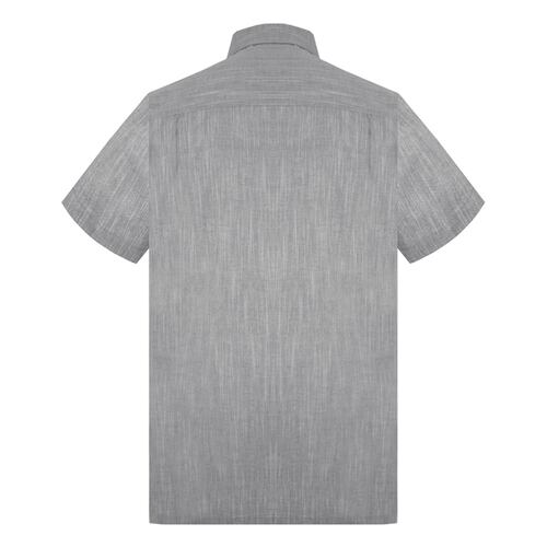 Guayabera GCANDILA Manga Corta Gris Grande Para Hombre