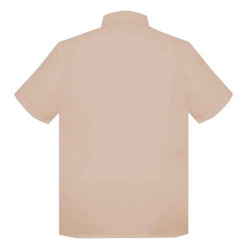 Guayabera Color Manga Corta Color Mandarina Talla Chica para Hombre Gcandila