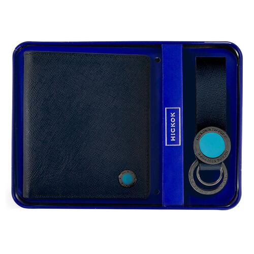 Set billetera con llavero Hickok 3123213