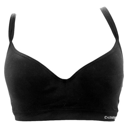 Brassiere Carnival Deportivo con varilla modelo 23780 talla 38B color negro dama