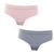 Bikini Carnival corte laser 2 piezas modelo DP73789 talla mediana color gris/rosa dama