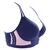 Bra Carnival deportivo con varilla modelo 24171 talla mediana color azul marino dama