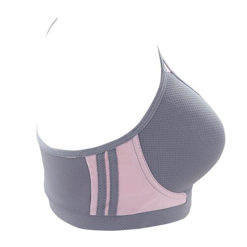 Bra Carnival deportivo con varilla modelo 24171 talla chica color azul marino dama