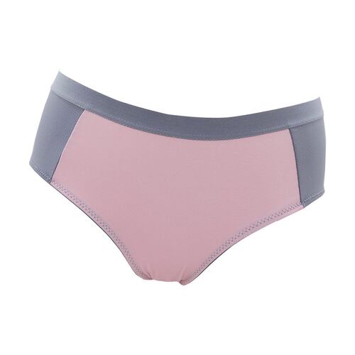 Bikini Carnival deportivo 2piezas modelo DP74171 talla grande color azul marino y gris dama