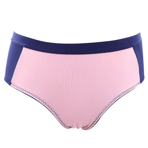 Bikini Carnival deportivo 2piezas modelo DP74171 talla grande color azul marino y gris dama