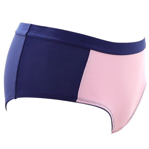 Bikini Carnival deportivo 2piezas modelo DP74171 talla grande color azul marino y gris dama