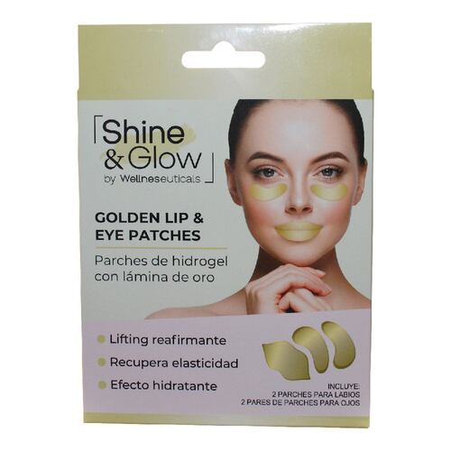 Parche de Hidrogel con lámina de oro
