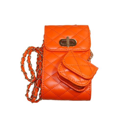 Bolso rectangular con asa de cadena Phi By Philosophy Jr