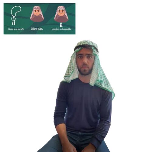 Turbante oficial QATAR