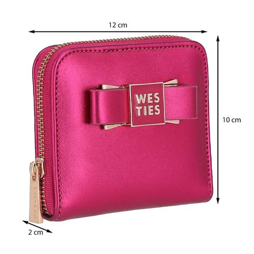 Monedero color Rosa Mexicano para mujer WESTIES