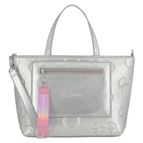 Bolsa tote color Plata para mujer W CAPSULE