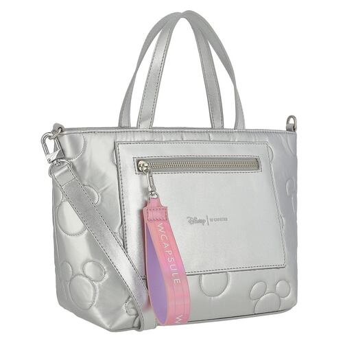 Bolsa tote color Plata para mujer W CAPSULE