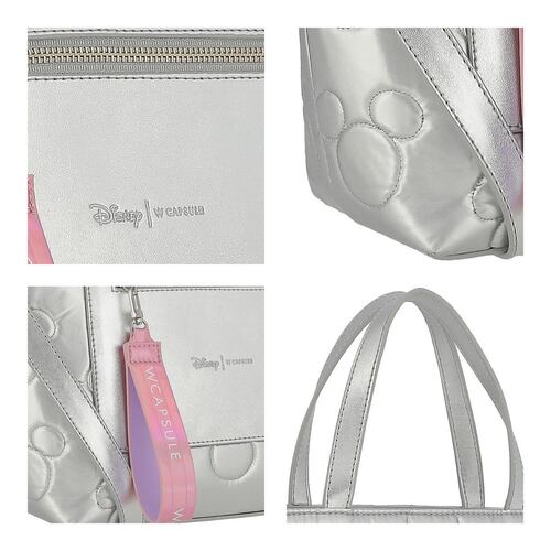 Bolsa tote color Plata para mujer W CAPSULE