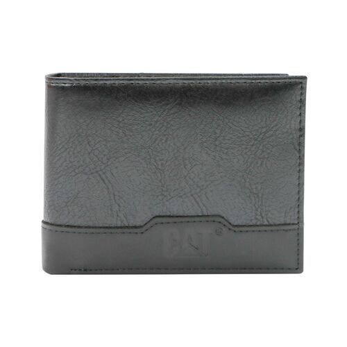 Set Cartera y Cinturón CAT Color Negro para Hombre