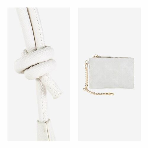 Bolso Cloe Cross Body Color Beige Para Mujer