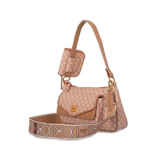 Bolso Cloe Cangurera color Camel para Mujer