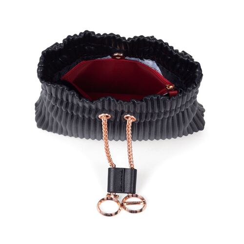 Bolso Cangurera Cloe Negro para Mujer