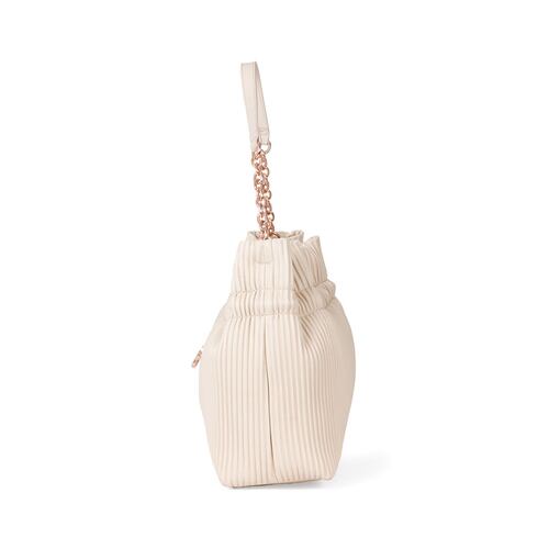Bolso Drawstring Cloe Beige para Mujer