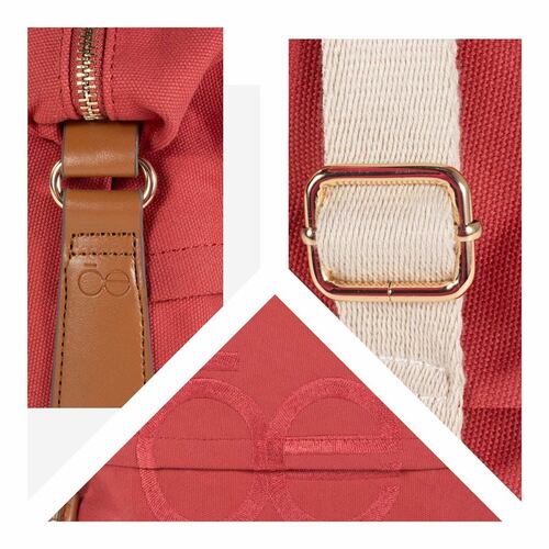 Bolso Backpack Cloe Rosa para Mujer