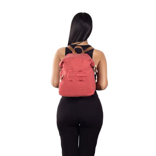 Bolso Backpack Cloe Rosa para Mujer