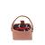 Bolso Cross Body Color Coral Para Mujer Cloe