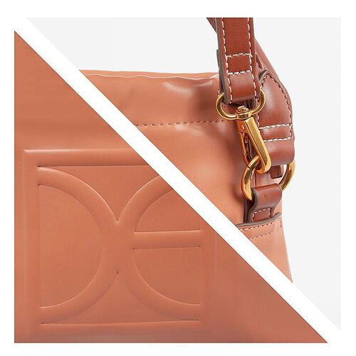 Bolso Cross Body Color Coral Para Mujer Cloe