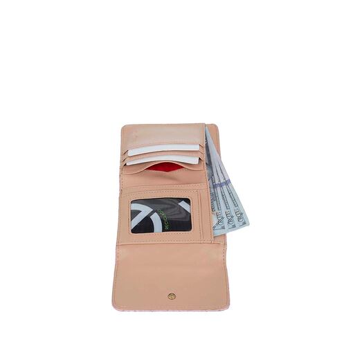 Billetera Flap Cloe Lila para Mujer