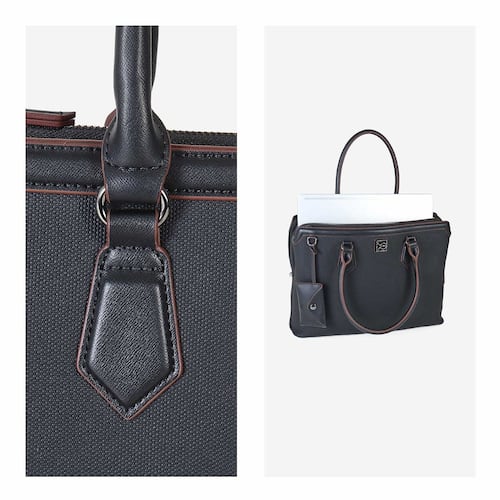 Bolso Porta Laptop color Negro para Mujer Cloe