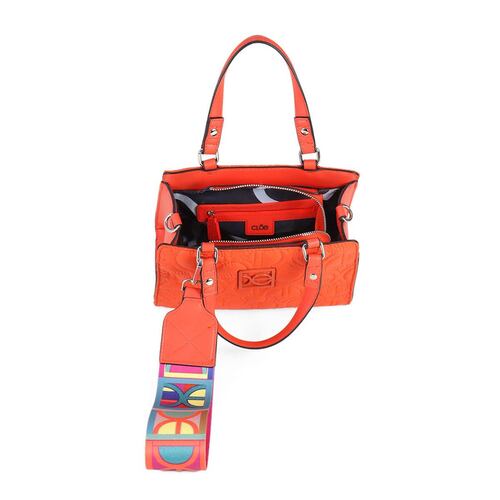 Bolso Satchel color Naranja para Mujer Cloe