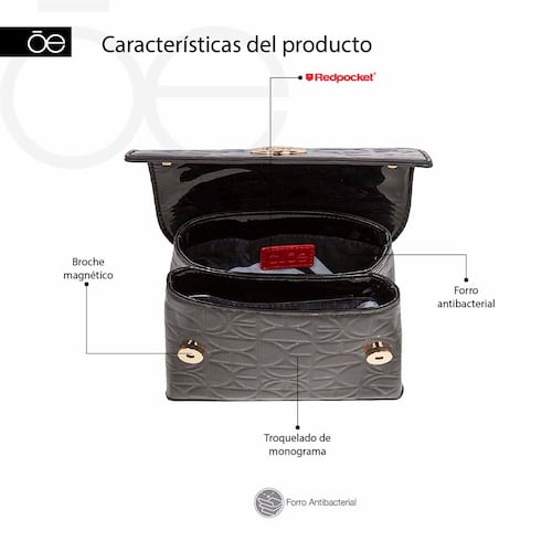 Bolso Briefcase Cloe Modelo 2BLCI22198NEG