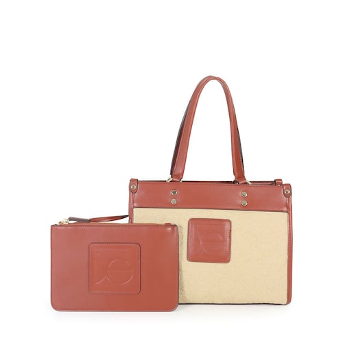 Bolso Tote Cloe Tan para Mujer