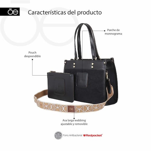Bolso Tote Cloe Tan para Mujer