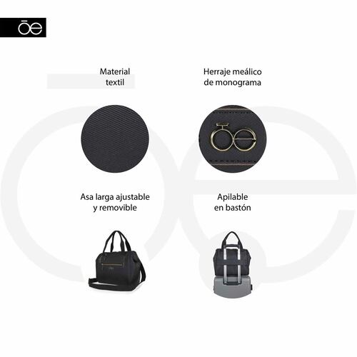 Bolso Bowling Cloe Modelo 4BLCV23787NEG