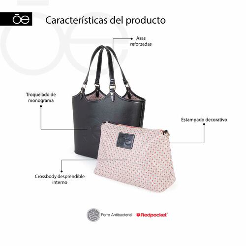 Cangurera para Mujer Cloe Estampado de Monograma Beige