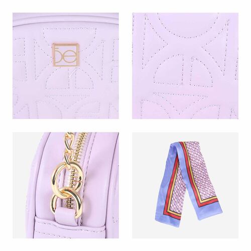 Bolso Cross Body color Lila para Mujer Cloe