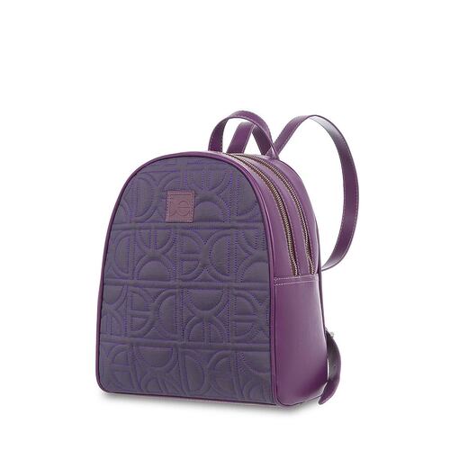Bolso Backpack Color Morado Para Mujer Cloe