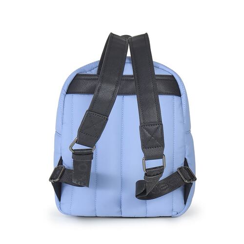 Bolso Backpack Color Azul Para Mujer Cloe