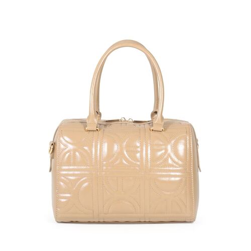 Bolso Bowling Cloe Camel para Mujer