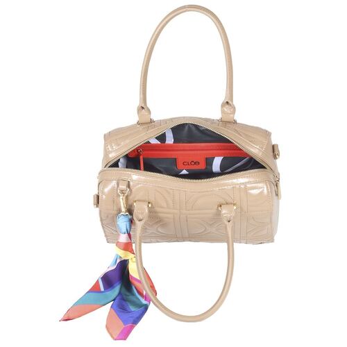 Bolso Bowling Cloe Camel para Mujer