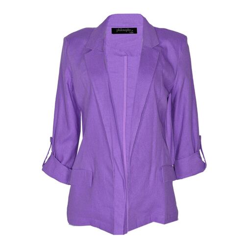 Saco para mujer con bolsas simuladas Philosophy Jr