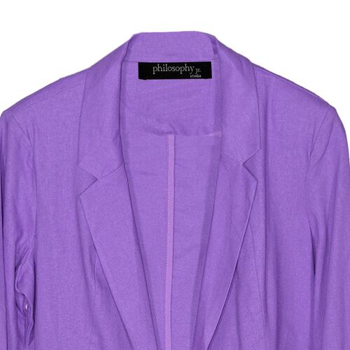 Saco para mujer con bolsas simuladas Philosophy Jr