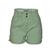 Short recto para mujer con botones y elástico Philosophy talla grande color verde obscuro modelo 6616PM