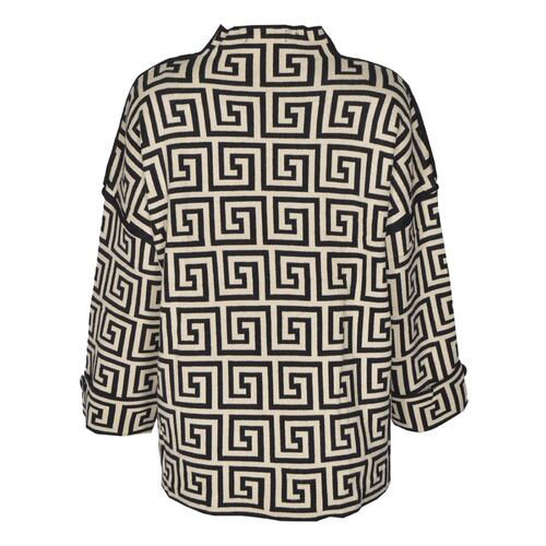 Suéter estampado de grecas para mujer Philosophy